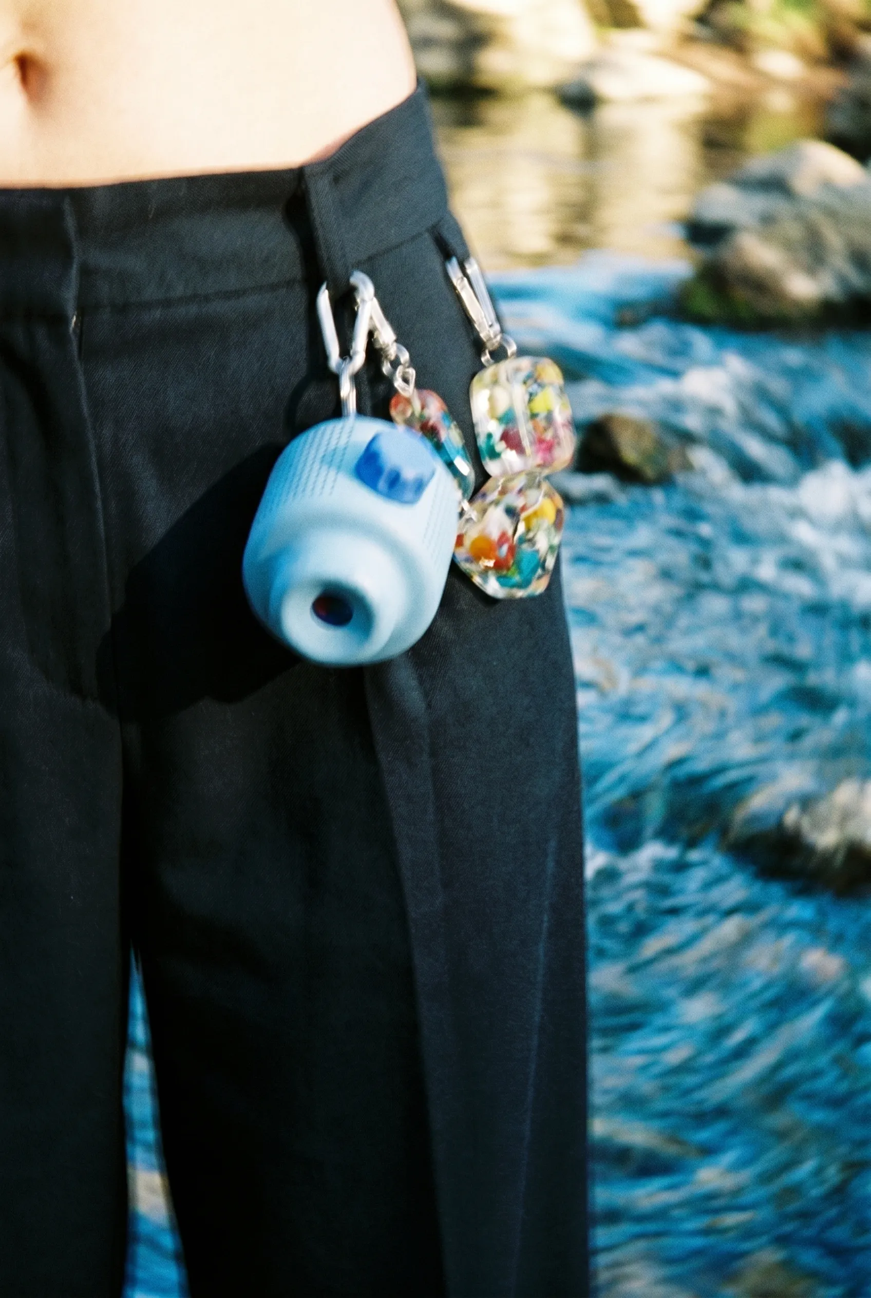 Murmur in blue by the water